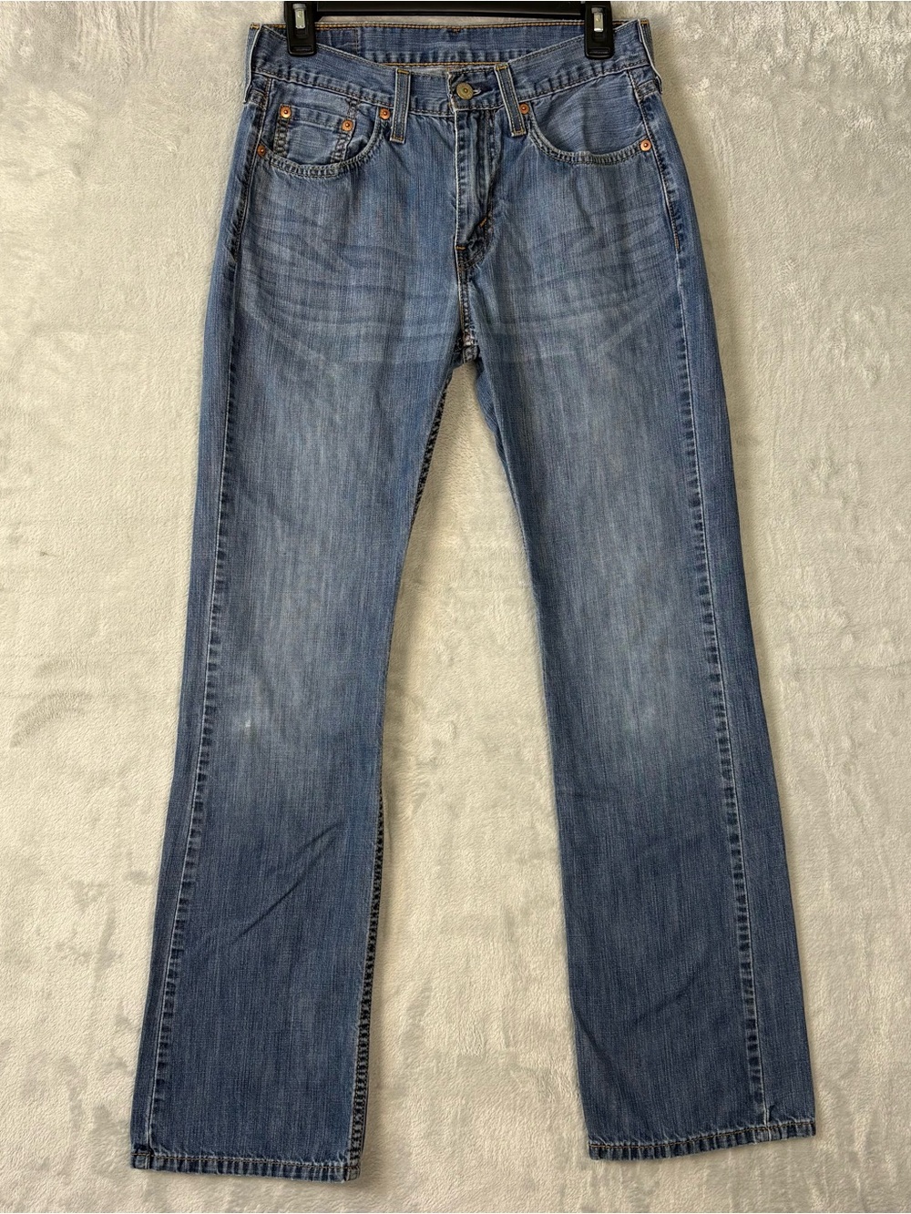 Levis 527 Jeans Men's 29x32 Faded Whisker Denim Western Workwear Fit 29x30